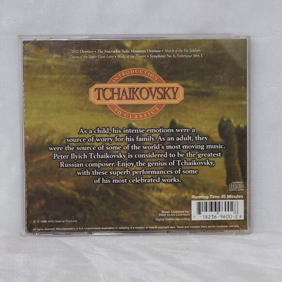 Introduction to Classics Tchaikovsky CD 1999 NMG Special Products Intro - Picture 4 of 8
